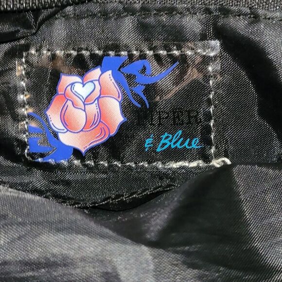 Piper & Blue Black Bag With Rhinestone Wings - Picture 5 of 5